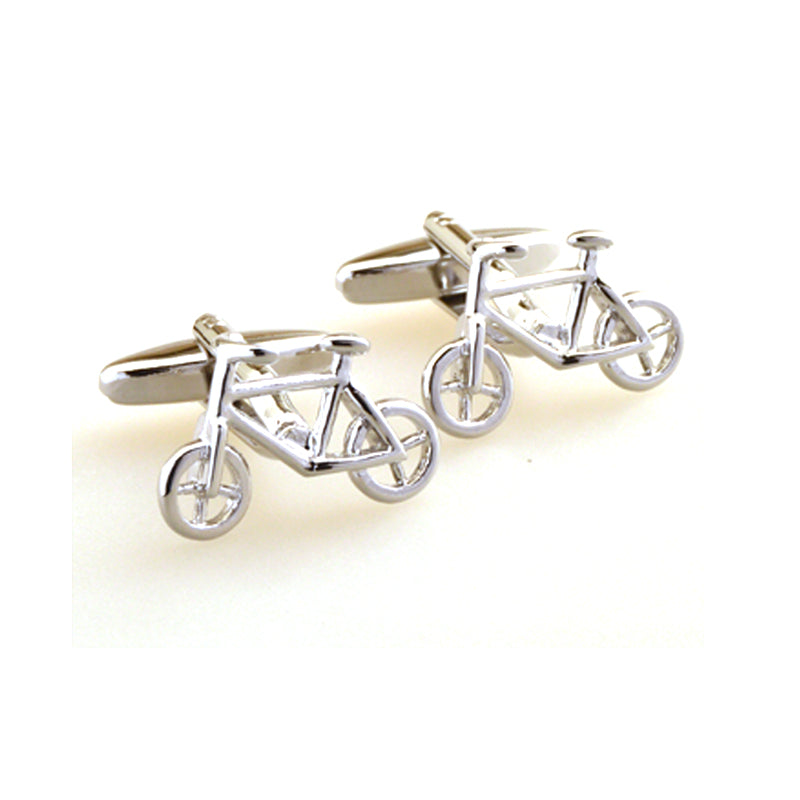 Car Logo Traffic Plain Colour Metal Cufflinks