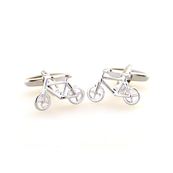 Car Logo Traffic Plain Colour Metal Cufflinks