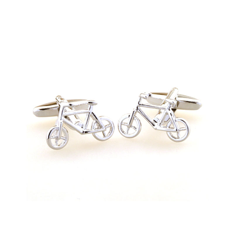 Car Logo Traffic Plain Colour Metal Cufflinks