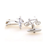 Car Logo Traffic Plain Colour Metal Cufflinks