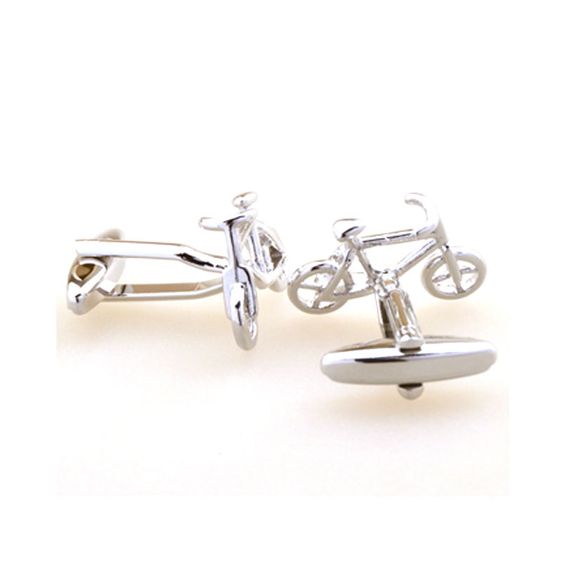 Car Logo Traffic Plain Colour Metal Cufflinks