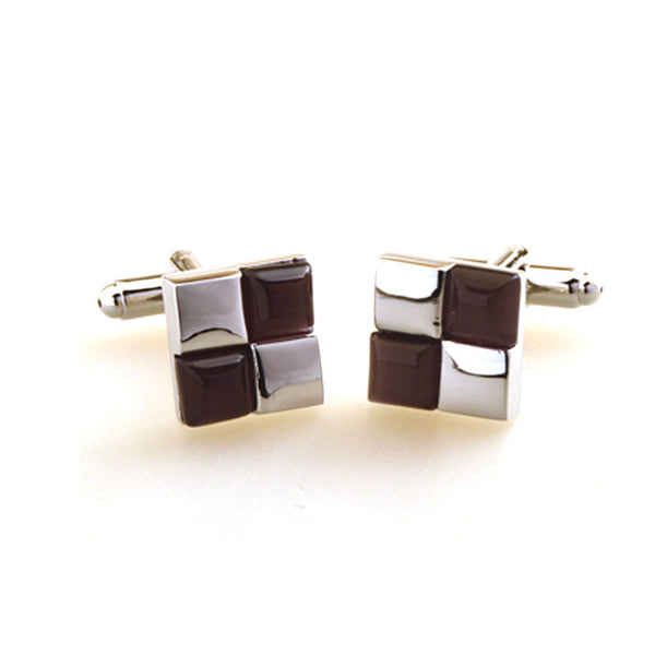 Cateye Glass Cufflinks