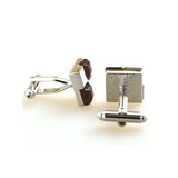 Cateye Glass Cufflinks