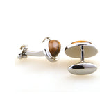 Shells Agate Cufflinks