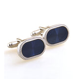 Enamel Dropping Glue Cufflinks