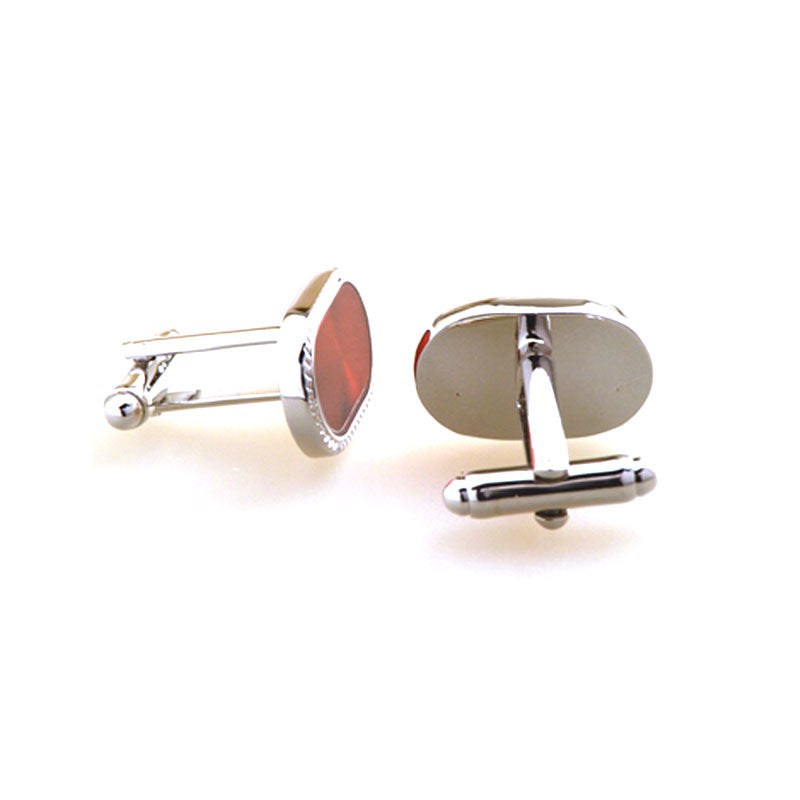 Enamel Dropping Glue Cufflinks