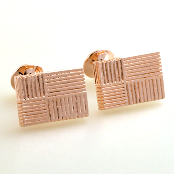 Plain Colour Metal Cufflinks