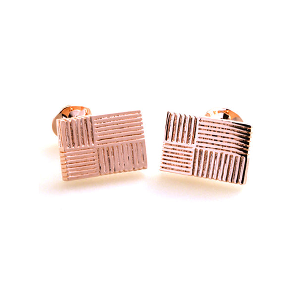 Plain Colour Metal Cufflinks