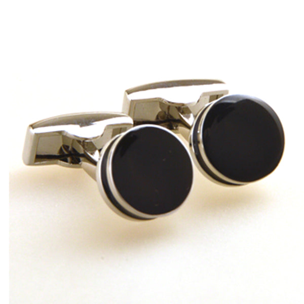 Enamel Dropping Glue Cufflinks