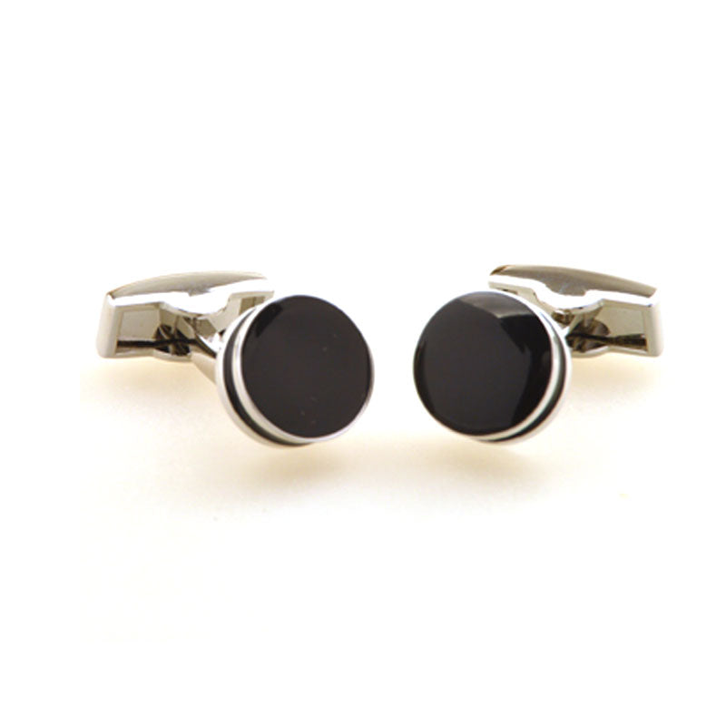 Enamel Dropping Glue Cufflinks