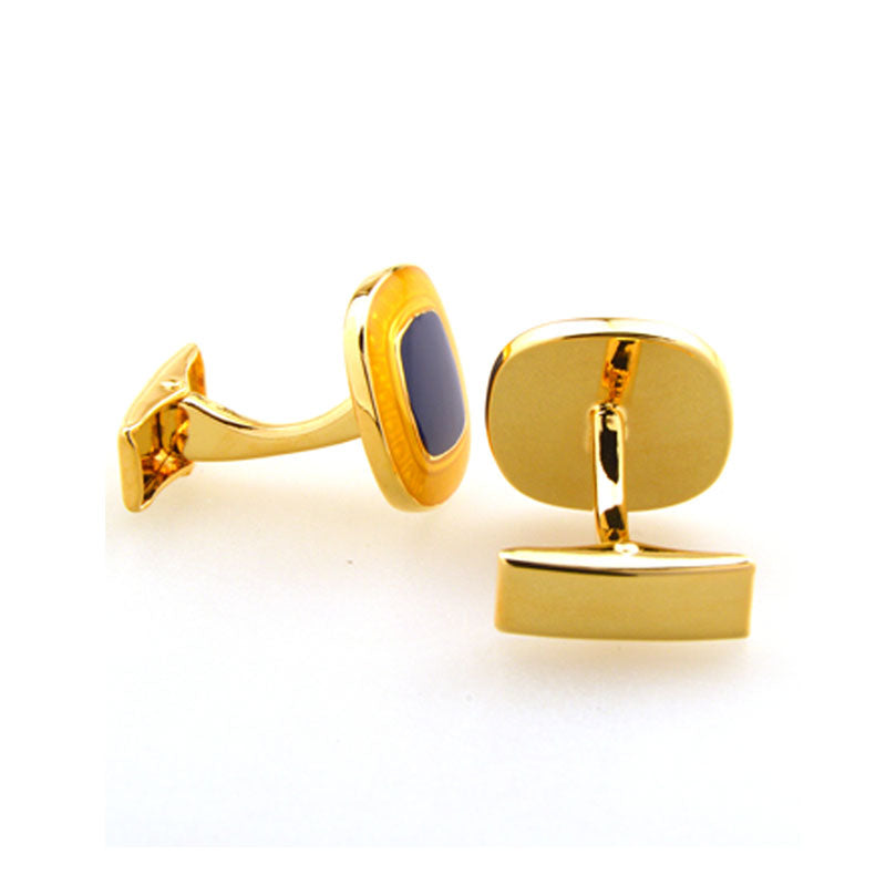 Enamel Dropping Glue Cufflinks