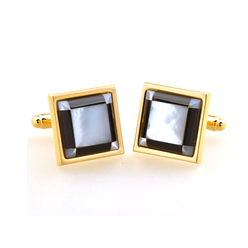 Shells Agate Cufflinks