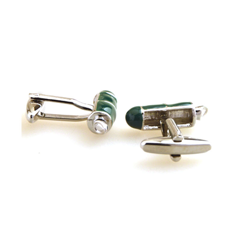 Enamel Dropping Glue Cufflinks