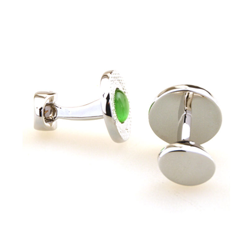 Cateye Glass Cufflinks