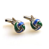 Enamel Dropping Glue Cufflinks