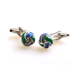 Enamel Dropping Glue Cufflinks
