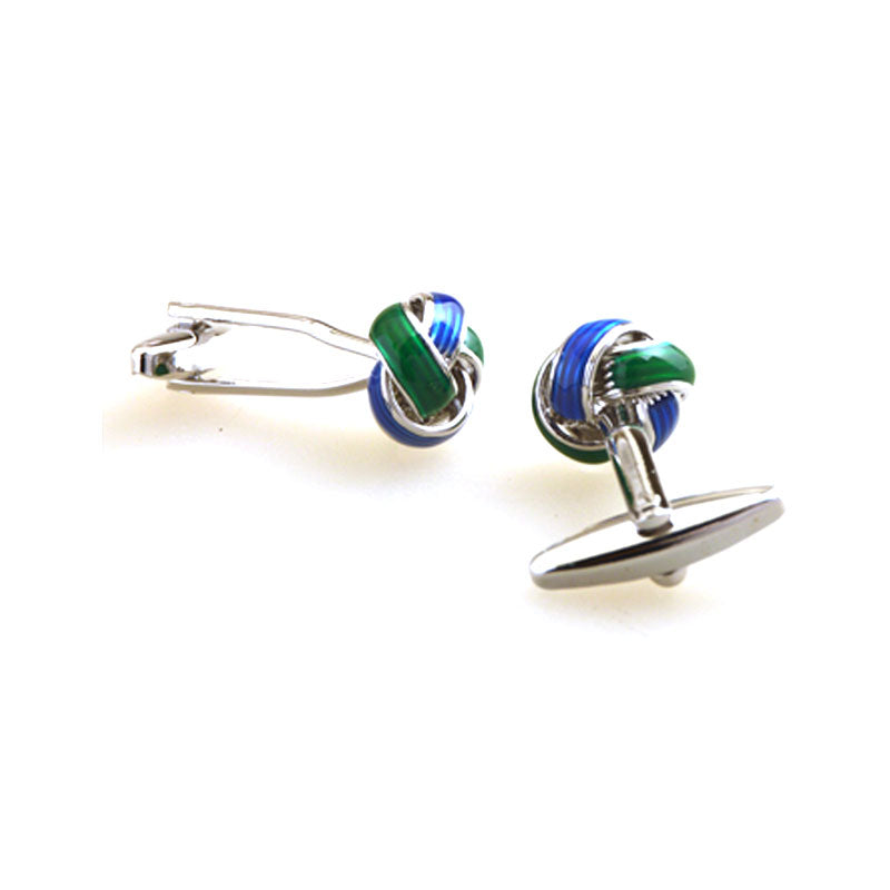 Enamel Dropping Glue Cufflinks