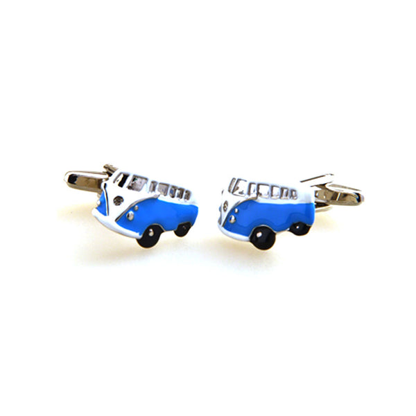 Car Logo Traffic Enamel Dropping Glue Cufflinks
