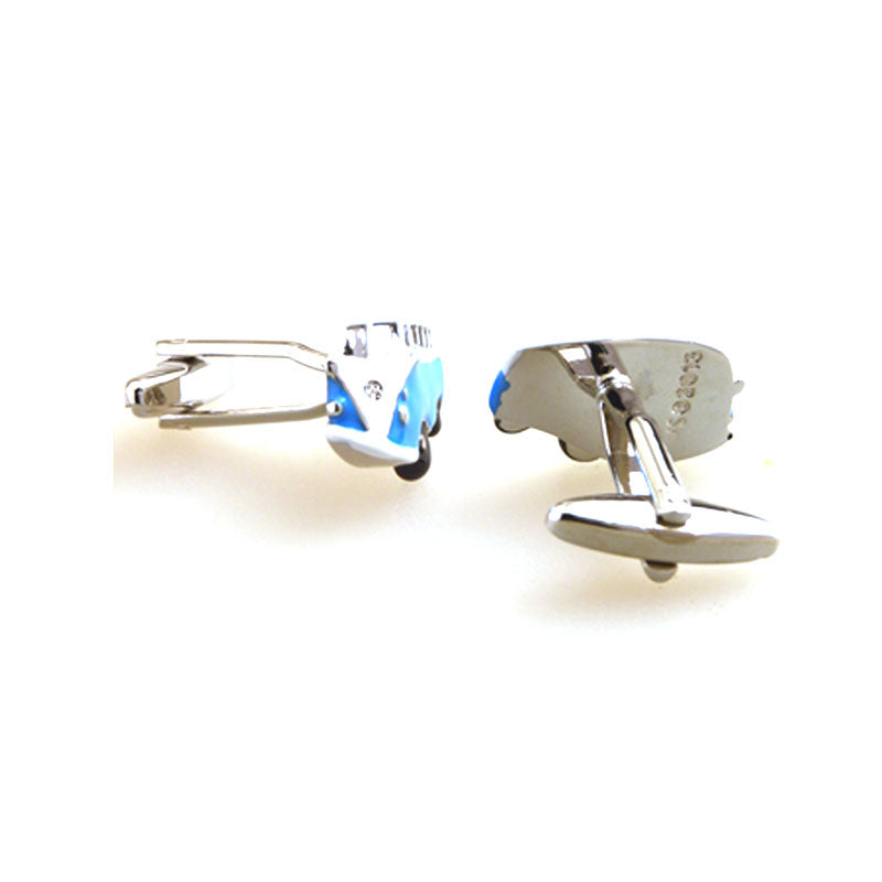 Car Logo Traffic Enamel Dropping Glue Cufflinks