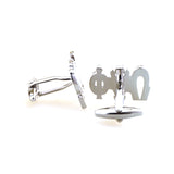 Plain Colour Metal Cufflinks