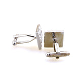 Crystal Zircon Cufflinks