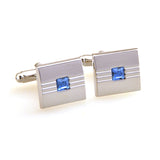 Crystal Zircon Cufflinks