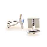 Crystal Zircon Cufflinks