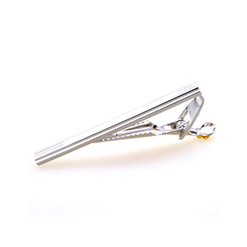 Plain Colour Metal Tie Bars
