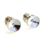 Plain Colour Metal Cufflinks