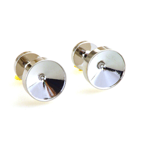 Plain Colour Metal Cufflinks
