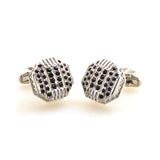 Crystal Zircon Cufflinks