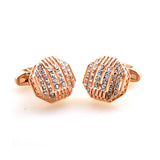 Crystal Zircon Cufflinks