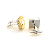 Plain Colour Metal Cufflinks