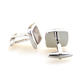 Plain Colour Metal Cufflinks