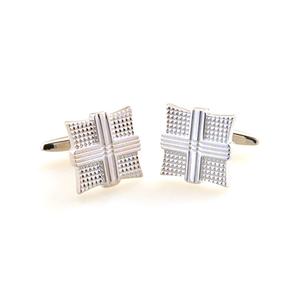 Plain Colour Metal Cufflinks