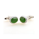 Cateye Glass Cufflinks