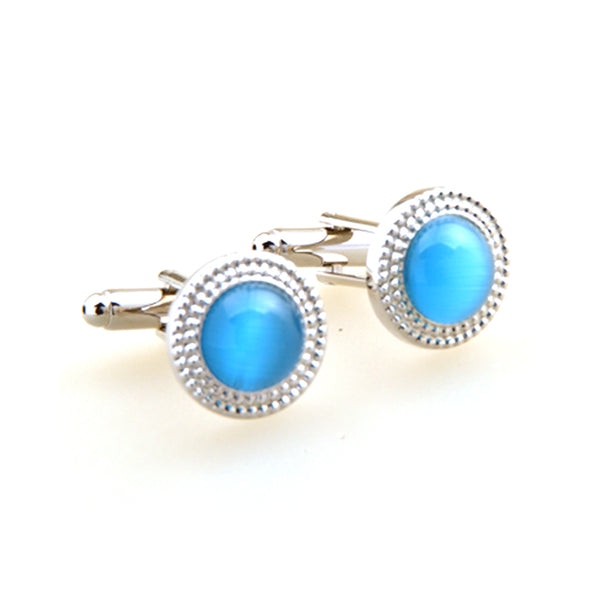 Cateye Glass Cufflinks