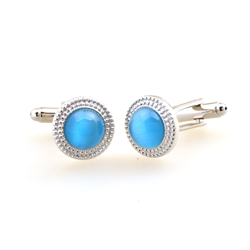 Cateye Glass Cufflinks