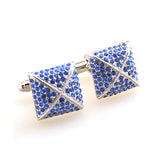 Crystal Zircon Cufflinks