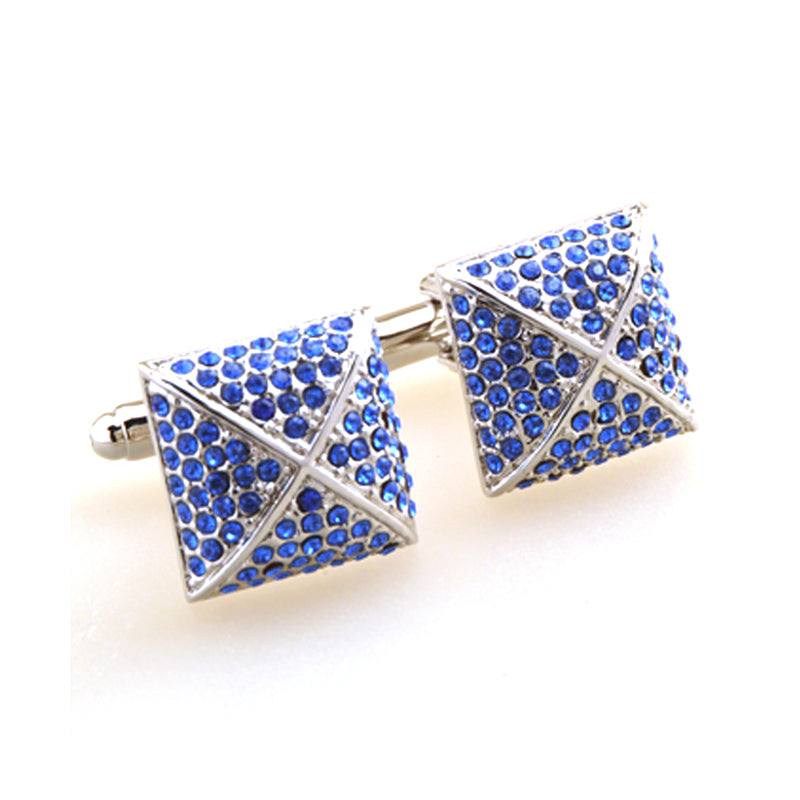 Crystal Zircon Cufflinks
