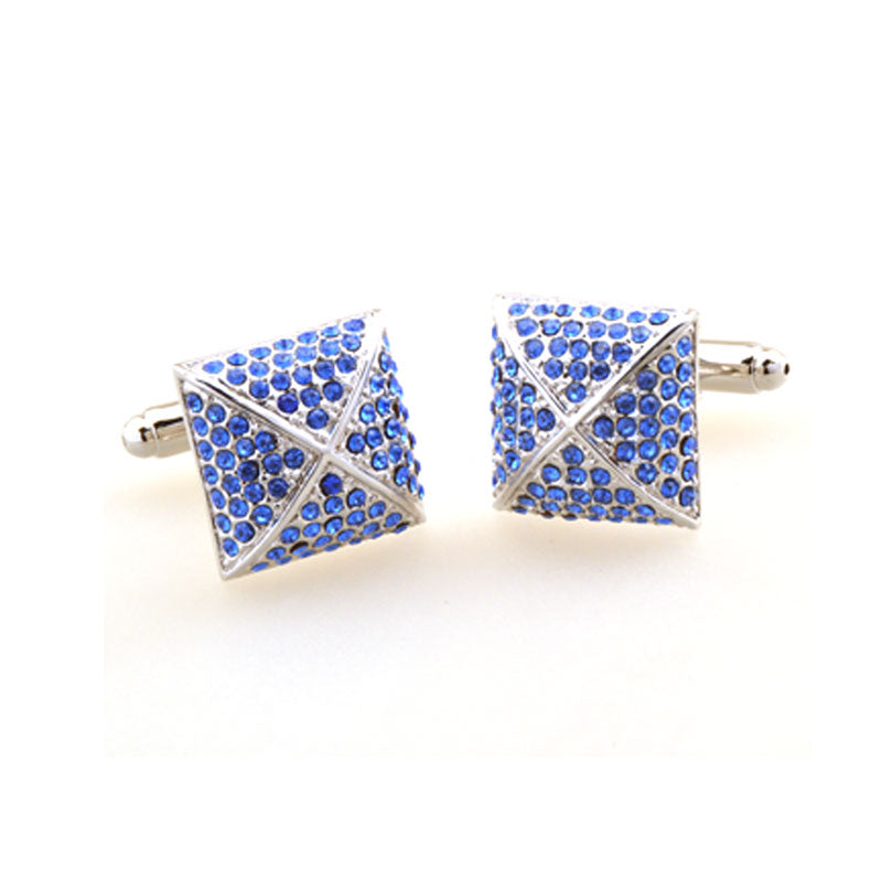 Crystal Zircon Cufflinks