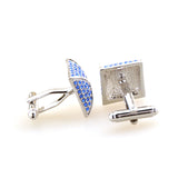 Crystal Zircon Cufflinks