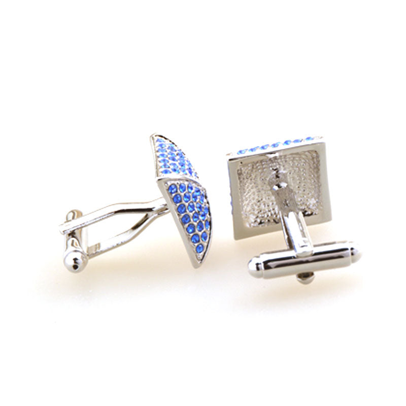 Crystal Zircon Cufflinks