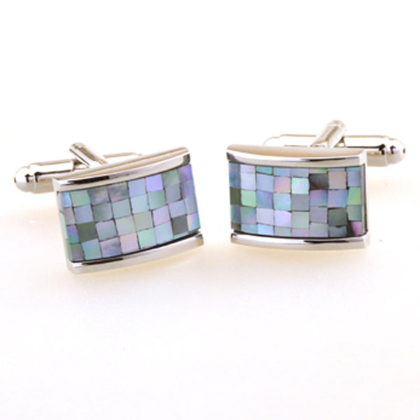 Shells Agate Cufflinks