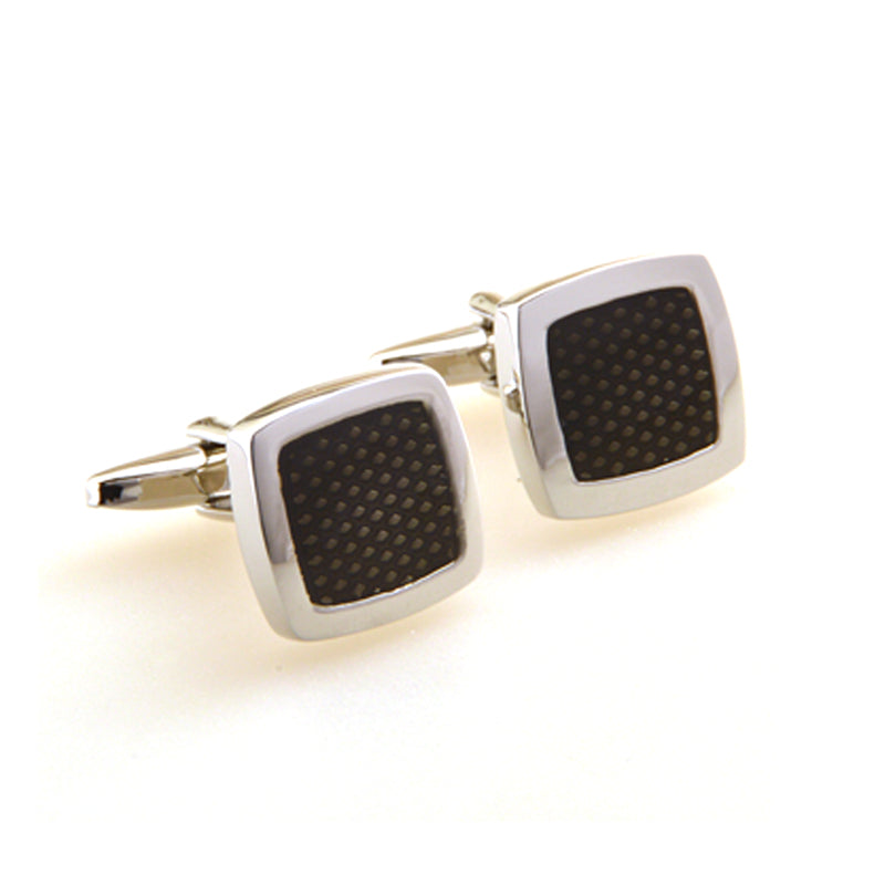 Enamel Dropping Glue Cufflinks