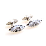 Enamel Dropping Glue Cufflinks