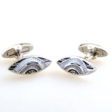 Enamel Dropping Glue Cufflinks