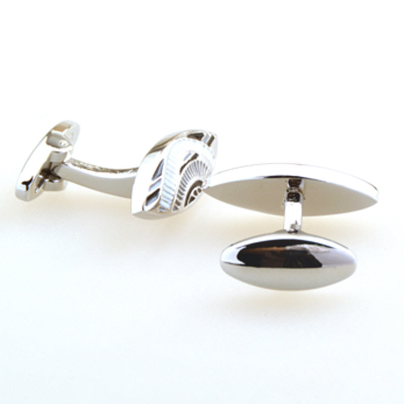 Enamel Dropping Glue Cufflinks