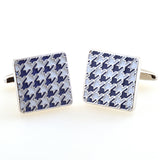 Enamel Dropping Glue Cufflinks