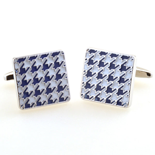 Enamel Dropping Glue Cufflinks